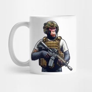 Tactical Monkey Mug